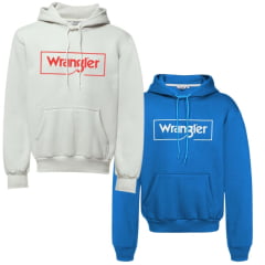 Moletom Masculino Wrangler Modelo Canguru - Escolha a cor