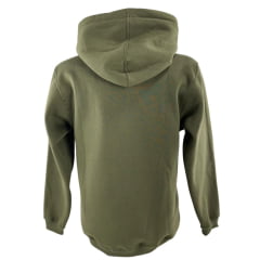 Moletom Masculino Texas Farm com Capuz Modelo Canguru Verde Musgo Ref: MT087