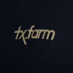 Moletom Masculino Texas Farm Modelo Canguru Capuz Preto Logo - Caramelo - Ref: MT135