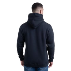 Moletom Masculino Texas Farm Modelo Canguru Capuz Preto Logo - Caramelo - Ref: MT135