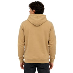 Moletom Masculino Texas Farm Modelo Canguru Com Capuz Bege Areia Com logo Bordado Verde Musgo - Ref:MT139