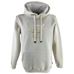 Moletom Masculino Texas Farm Modelo Canguru Off White Ref: MT087