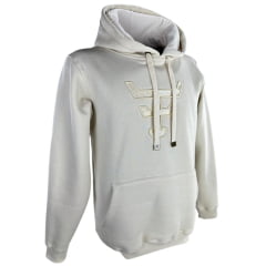 Moletom Masculino Texas Farm Modelo Canguru Off White Ref: MT087