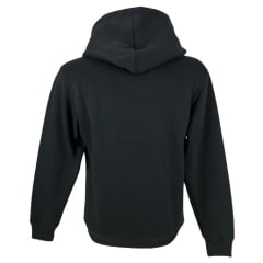 Moletom Masculino Texas Road Modelo Canguru Com Capuz Cor Preto Com Estampa