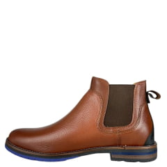 Sapato Masculino Sollu Soft Brush Cacau Brooklin Bota Ref:35650 C