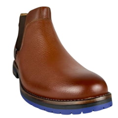 Sapato Masculino Sollu Soft Brush Cacau Brooklin Bota Ref:35650 C