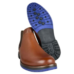 Sapato Masculino Sollu Soft Brush Cacau Brooklin Bota Ref:35650 C