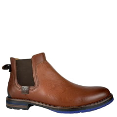 Sapato Masculino Sollu Soft Brush Cacau Brooklin Bota Ref:35650 C