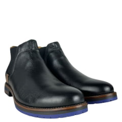 Sapato Masculino Sollu Soft Preto Brookling Bota Ref:35650 C