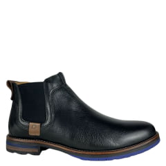 Sapato Masculino Sollu Soft Preto Brookling Bota Ref:35650 C