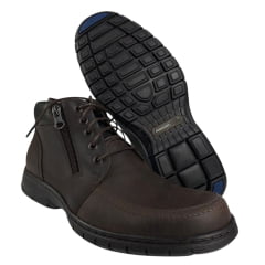 Sapato Masculino Anatomic Gel Mustang Brown - Ref. 7980