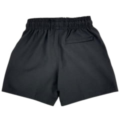 Bermuda Infantil Texas Farm Preta Com Amarelo Neon Ref: BDSTEEN004 - BDSMINI004