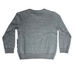Blusa Infantil Oldoni De Lã Com Estampa De Cavalo Ref:1241 Cor 02/73
