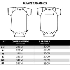 Body Infantil Baby Miss Country Modelo Camisa Manga Curta Azul Marinho/Branco Ref: 3273