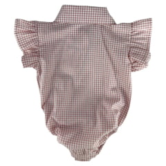 Body Infantil Baby Miss Country Sweet RN Rosa Bebê Ref:003357