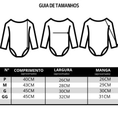 Body Infantil Baby Ranch Estilo Camisa Manga Longa Xadrez Azul Bic Branco Com Logo Bordado Ref:4001