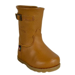 Bota Gaúcha Infantil Baby Beretta Country Bico Redondo Caramelo Com Zíper Solado PVC Ref:080