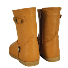 Bota Gaúcha Infantil Baby Beretta Country Bico Redondo Caramelo Com Zíper Solado PVC Ref:080