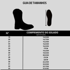 Bota Texana Infantil Aragoni Couro Fóssil Pinhão Com Marfim Bordado Boideiro C/ Zíper E Solado Preto Ref: A046