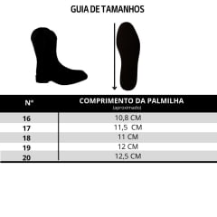 Bota Texana Infantil Baby Caminhos Da Roça Couro Nobuck Café Cano Cru E Bordado Pink Ref:CB 06