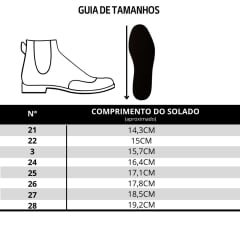 Botina Infantil Ki-Fofo Couro Caramelo Com Bordado Florão Bege E Solado Claro Com Bico Quadrado Ref:4122