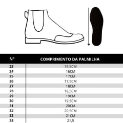 Botina Infantil Zboots Bico Quadrado Couro Nobuck Castor Com Solado PVC - REF:8802