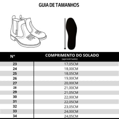 Botina Infantil Zboots Nobuck Café Florão Rosa - REF:J734