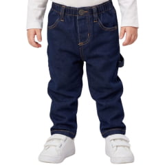 Calça Infantil Baby Os Vaqueiros Carpinteira Amaciada Unissex Com Elastano - REF:V23-10020