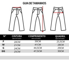 Calça Infantil Baby Os Vaqueiros Carpinteira Delave Unissex Com Elastano - REF:V23-10020