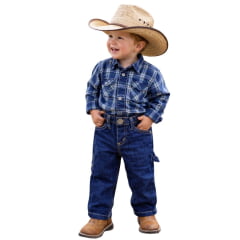 Calça Infantil Baby Os Vaqueiros Carpinteira Destroyer Unissex Com Elastano Ref:V23-10020 Calça Infantil Baby Os Vaqueiros Carpinteira Destroyer Unissex Com Elastano Ref:V23-10020