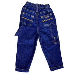 Calça Infantil Baby Os Vaqueiros Carpinteira Destroyer Unissex Com Elastano Ref:V23-10020