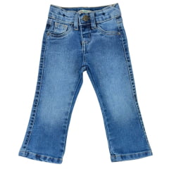 Calça Infantil Baby Ranch Jeans Básica Destroyer Ref:2010