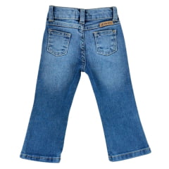 Calça Infantil Baby Ranch Jeans Básica Destroyer Ref:2010