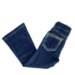 Calça Infantil Feminina Country PRB Bordada Ref:1621