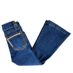 Calça Infantil Feminina Country PRB Bordada Ref:1627