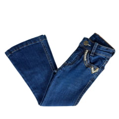Calça Infantil Feminina Country PRB Bordada Ref:1627