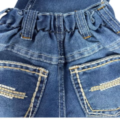 Calça Infantil Masculina Dock's Jeans Xtreme Com Bordado No Bolso Reta Ref: 003104549005