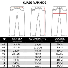 Calça Infantil Masculina Tradicional Terra De Rodeio Lavagem Escura REF:054.AZ