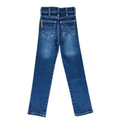 Calça Infantil Minuty Reta Modelo Grande Jeans Azul Ref:2000