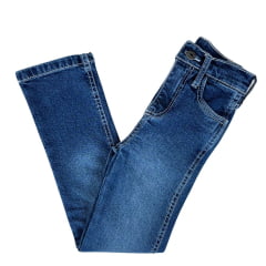 Calça Infantil Minuty Reta Modelo Grande Jeans Azul Ref:2000