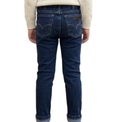 Calça Infantil Feminina Pura Raça Jeans Reta Stone - REF:07 0275 000026