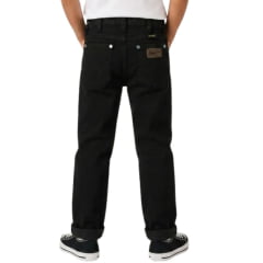 Calça Infantil Masculina Wrangler 13M Elastic Waist Preta - REF:13MSKBKUN