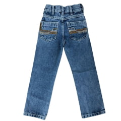 Calça Infantil Laço Forte Masculina 100% Algodão Média Ref:1730