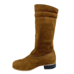 Bota Gaúcha Infantil Lince Nobuck Castor