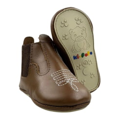 Botina Infantil Ki-fofo Baby Caramelo - Ref. 2820