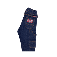 Calça Carpinteira Infantil Os Boiadeiros Azul Escuro Ref.470