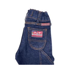 Calça Carpinteira Infantil Os Boiadeiros Azul Escuro Ref.470