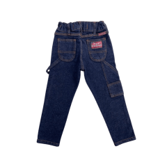 Calça Carpinteira Infantil Os Boiadeiros Azul Escuro Ref.470