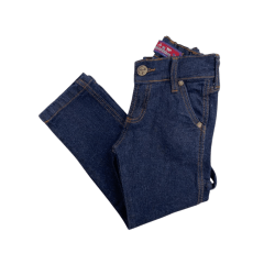 Calça Carpinteira Infantil Os Boiadeiros Azul Escuro Ref.470