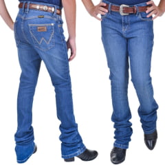 Calça Infantil Juvenil Wrangler Jeans Flare - Ref.09MWGHOUN